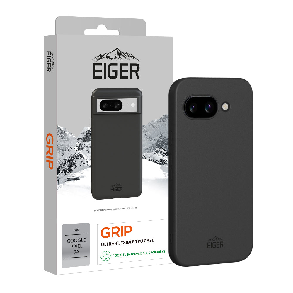 Eiger GRS Grip Case for Google Pixel 9a in Black