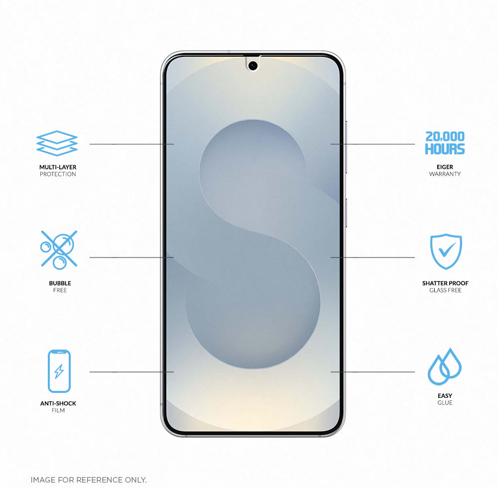 Eiger Mountain H.I.T Screen Protector for Samsung Galaxy S25 Edge