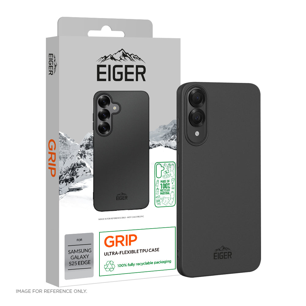 Eiger GRS Grip Case for Samsung Galaxy S25 Edge in Black