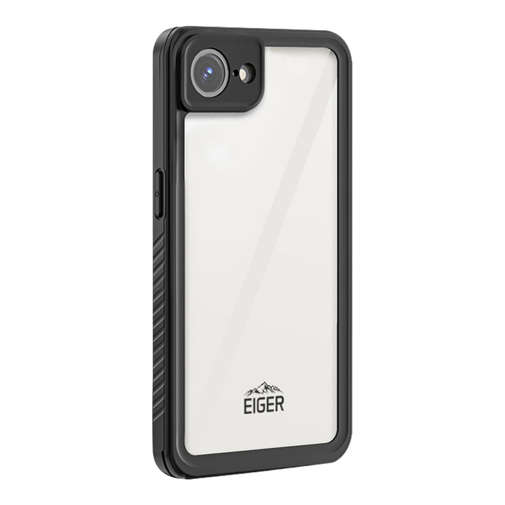 Eiger Avalanche Case & Screen Protector for Apple iPhone 16e in Black