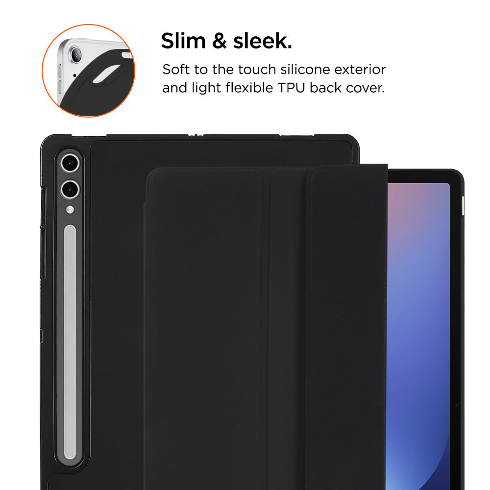 Eiger Storm 250m Stylus Case for Samsung Tab S10+ / S9+ / S9 FE+ in Black