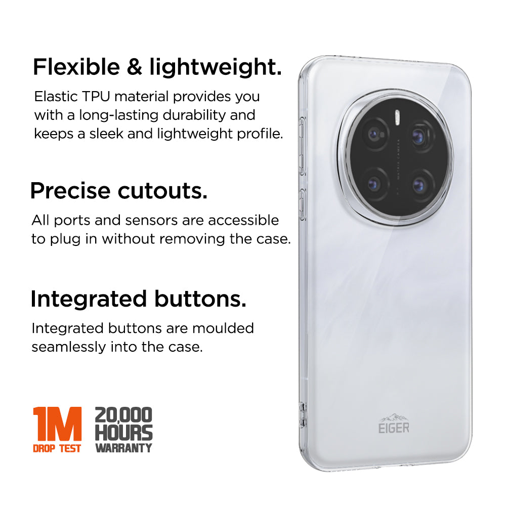 Eiger Grip Case for Honor Magic7 Pro in Clear