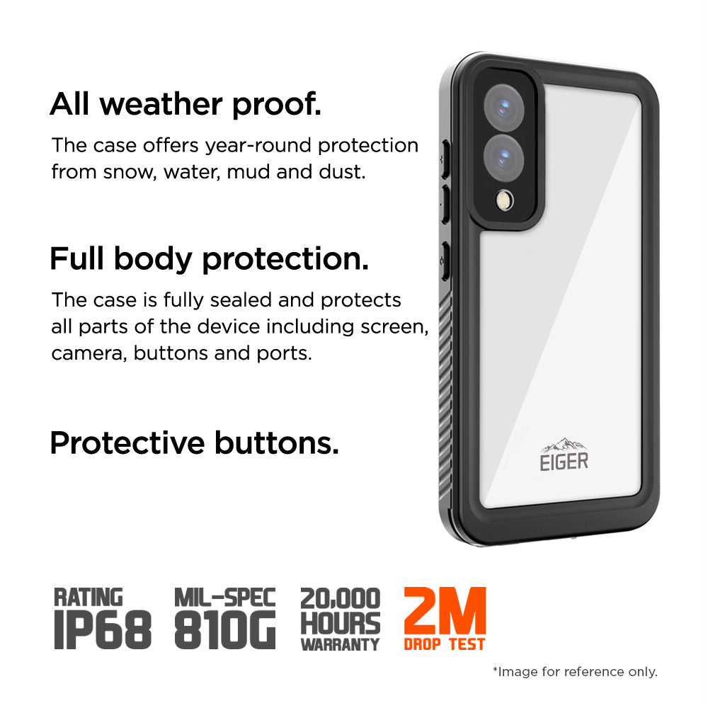 Eiger Avalanche Case for Samsung Galaxy S25 Edge in Black