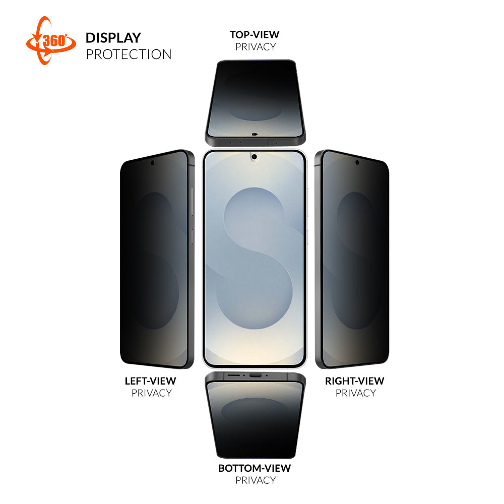 Eiger Mountain Glass Black Privacy EDGE 360 Screen Protector