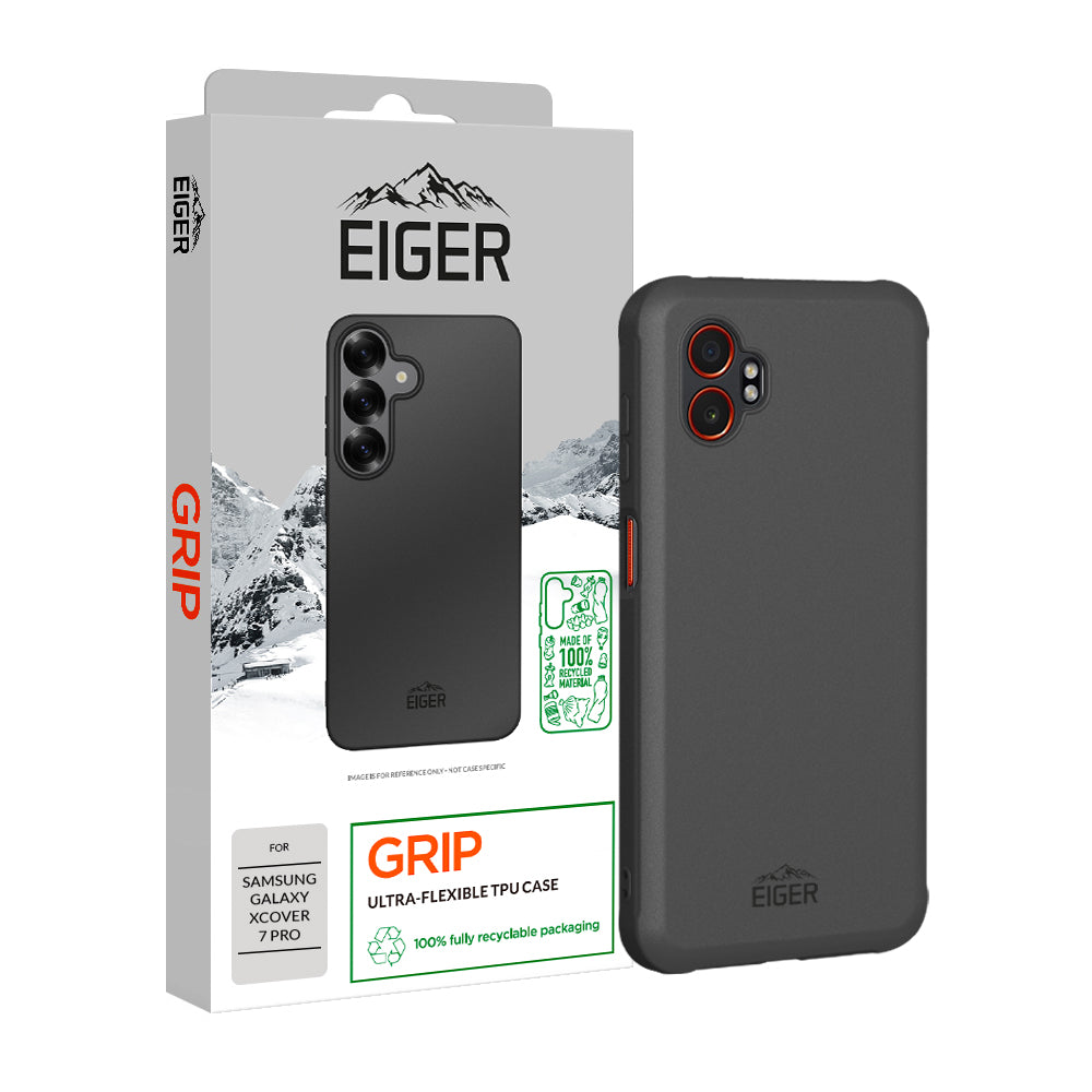 Eiger Grip Case for GRS Samsung Galaxy Xcover7 Pro in Black
