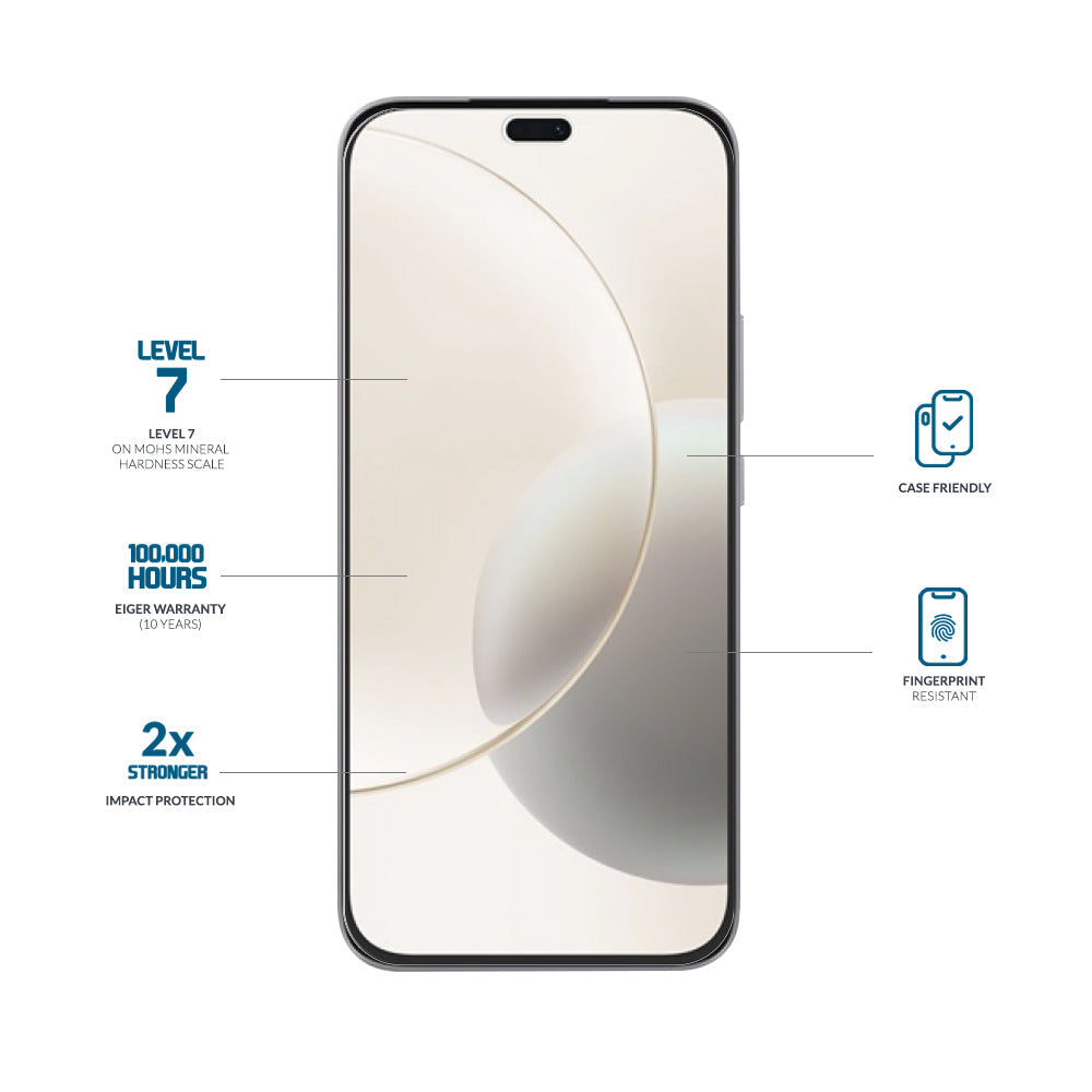 Eiger Mountain Glass CLEAR Screen Protector