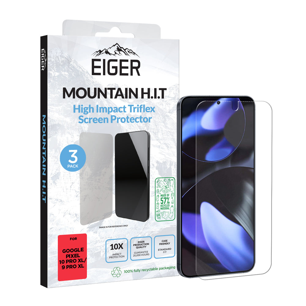 Eiger Mountain H.I.T Screen Protector for Google Pixel 10 Pro XL / 9 Pro XL