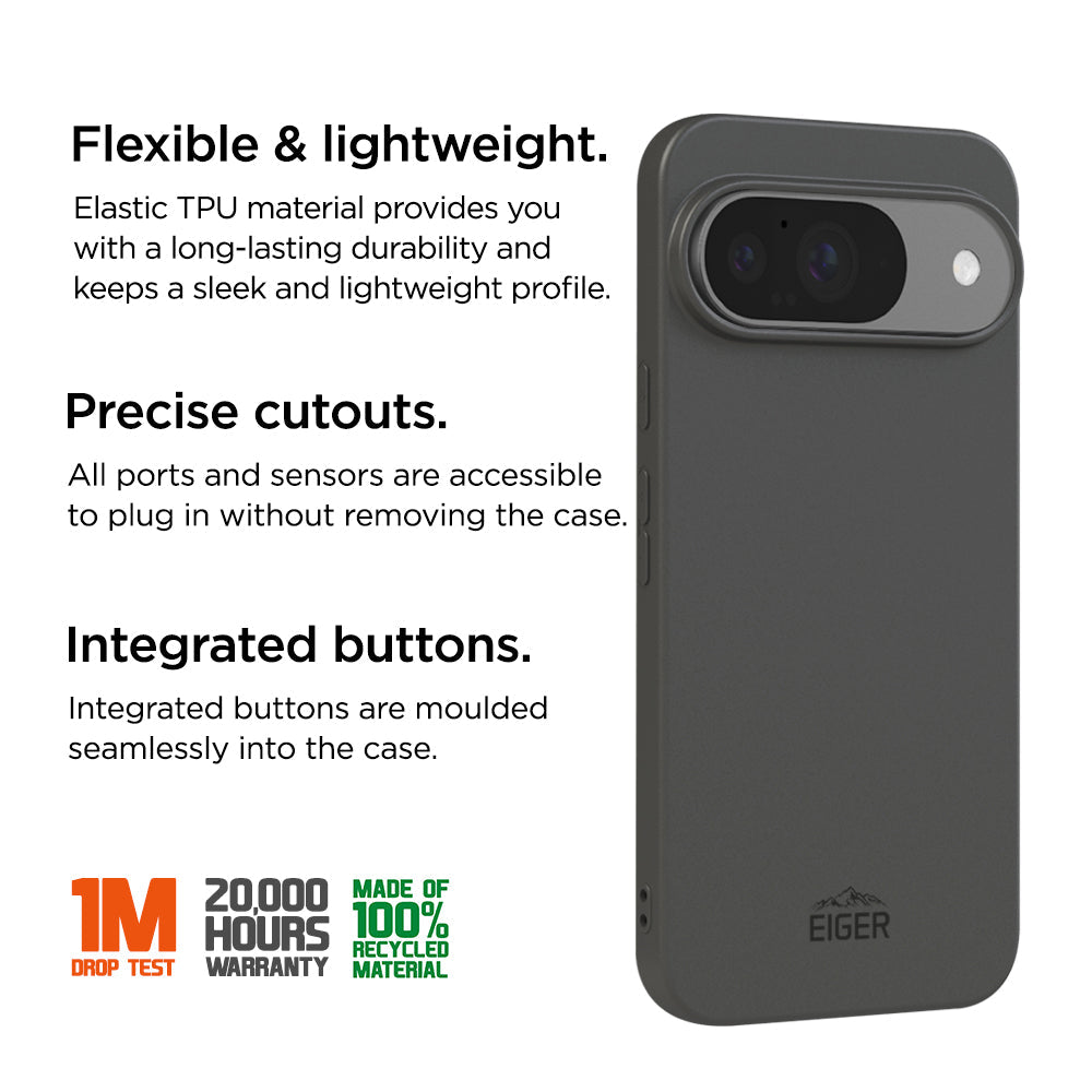 Eiger GRS Grip Case for Google Pixel 10 / 10 Pro in Black