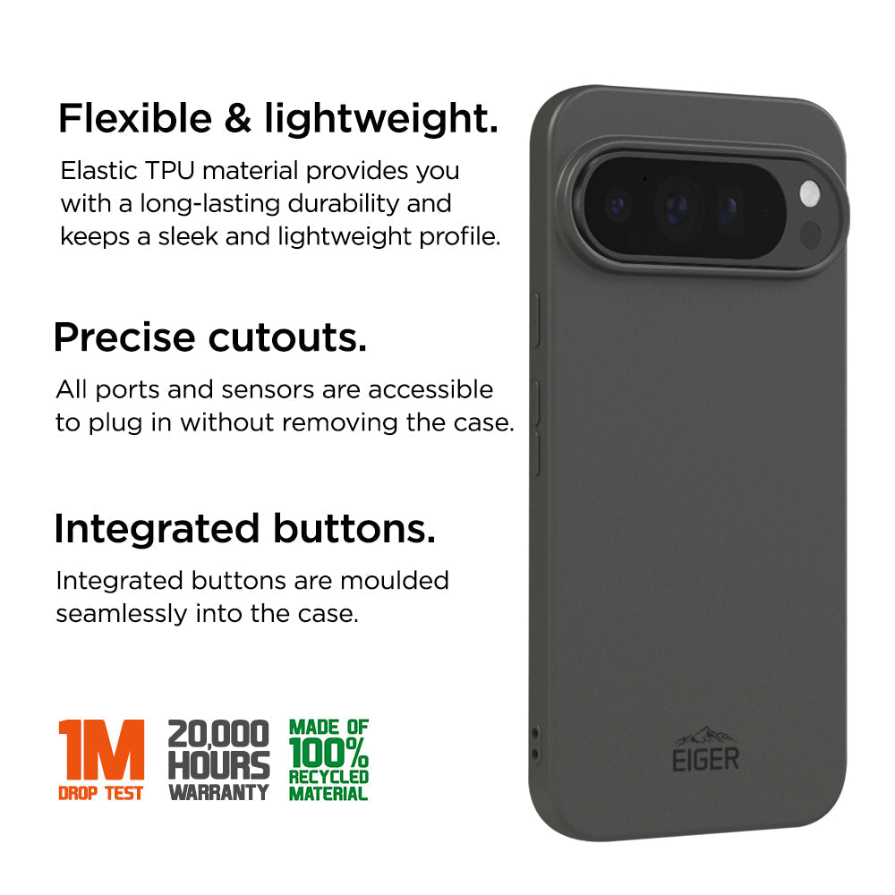 Eiger GRS Grip Case for Google Pixel 10 Pro XL in Black