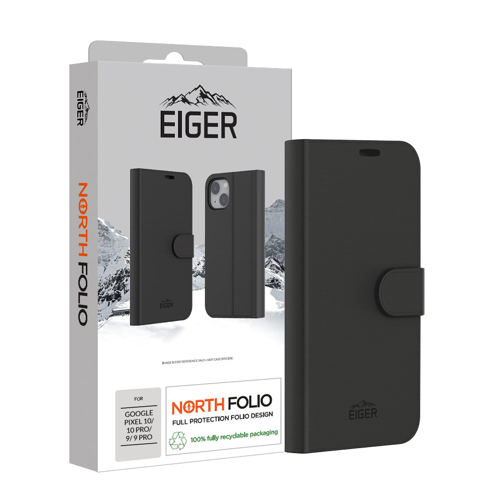 Eiger North Folio Case for Google Pixel 10 Pro XL  in Black