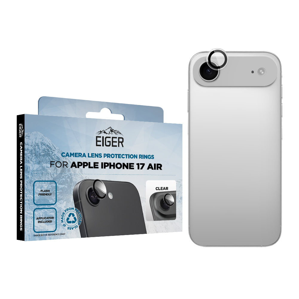 Eiger Mountain Glass LENS RING GRS for Apple iPhone 17 Air in Clear