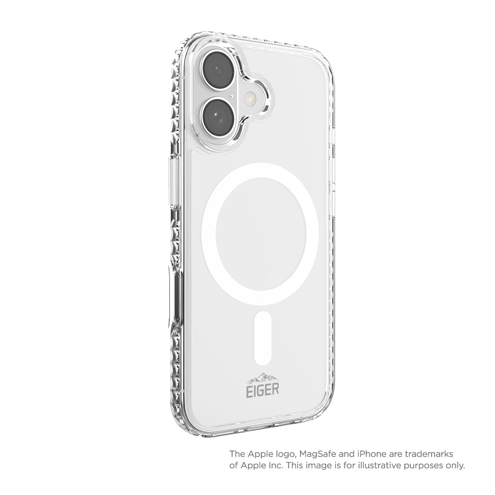Eiger Ice Grip Magsafe Case GRS for Apple iPhone 17 in Clear