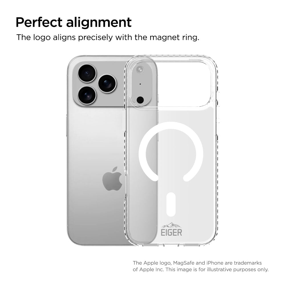Eiger Ice Grip Magsafe Case GRS for Apple iPhone 17 Pro Max in Clear