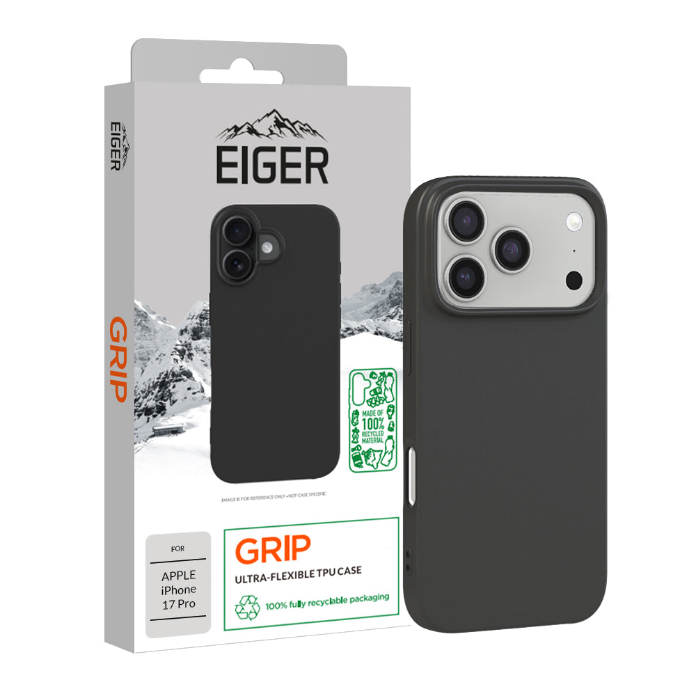 Eiger Grip Case GRS for Apple iPhone 17 Pro in Black