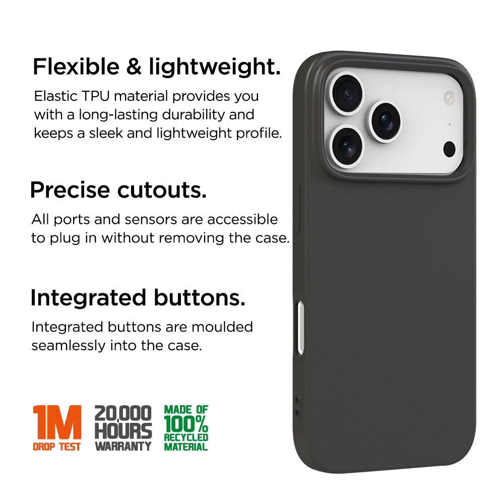 Eiger Grip Case GRS for Apple iPhone 17 Pro Max in Black