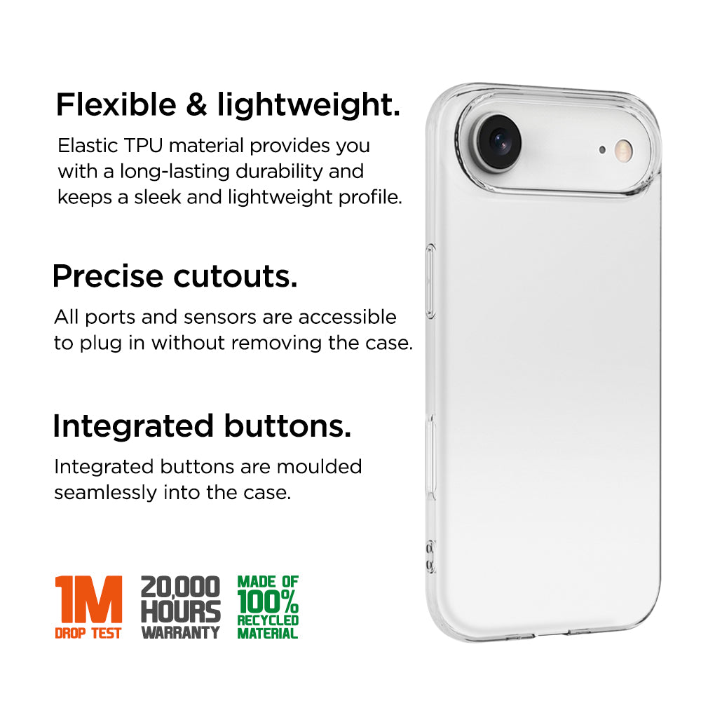 Eiger Grip Case GRS for Apple iPhone Air in Clear