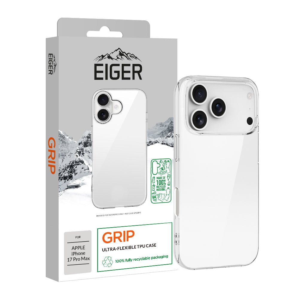 Eiger Grip Case GRS for Apple iPhone 17 Pro Max in Clear