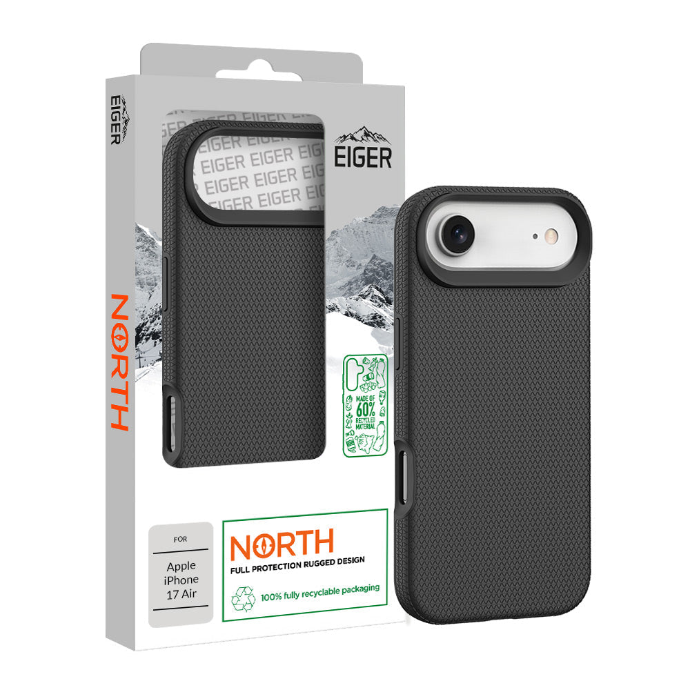 Eiger North Case GRS for Apple iPhone 17 Air in Black