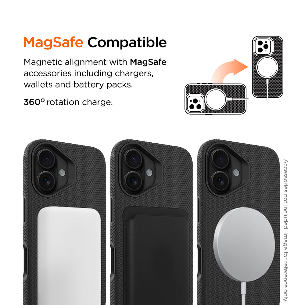 Eiger North Magsafe Case GRS for Apple iPhone 17 in Black
