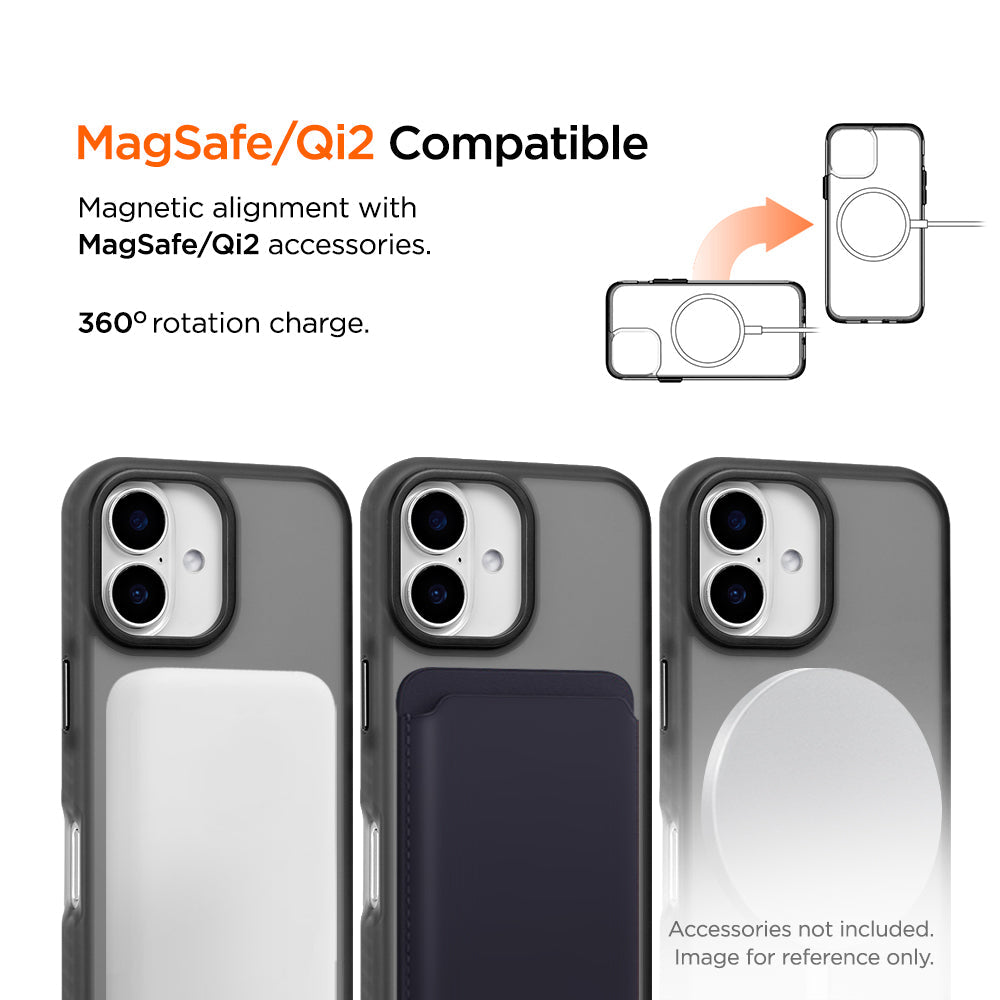 Eiger Blizzard Magsafe Case GRS for Apple iPhone 17 in Black