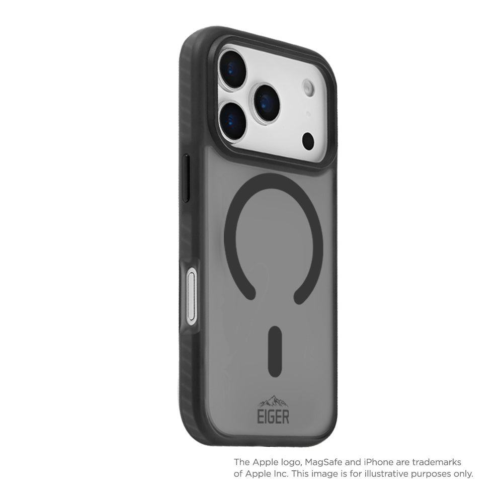 Eiger Blizzard Magsafe Case GRS for Apple iPhone 17 Pro in Black