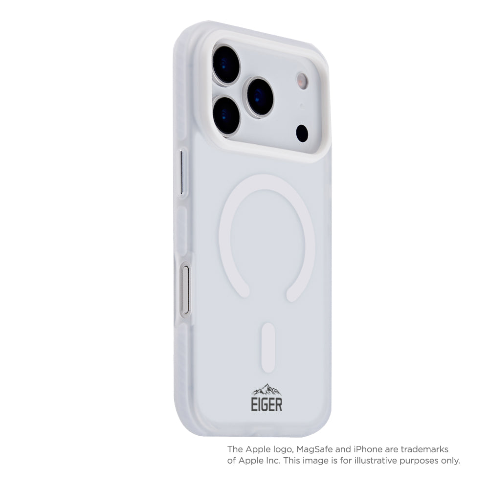 Eiger Blizzard Magsafe Case GRS for Apple iPhone 17 Pro Max in White