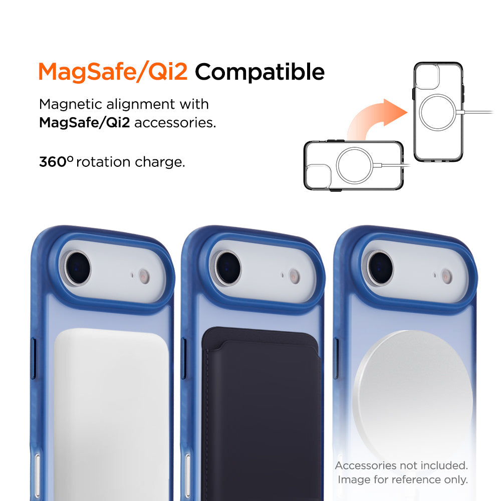 Eiger Blizzard Magsafe Case GRS for Apple iPhone 17 Air in Navy