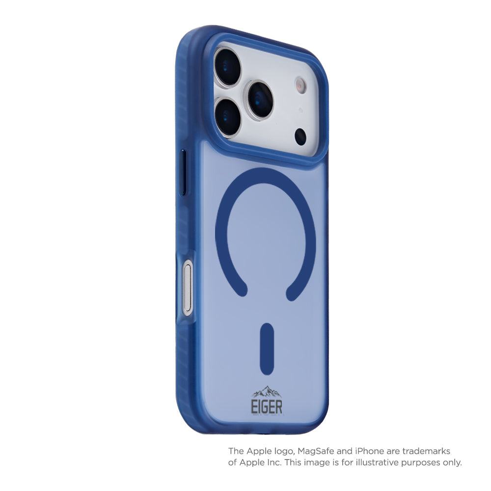 Eiger Blizzard Magsafe Case GRS for Apple iPhone 17 Pro in Navy
