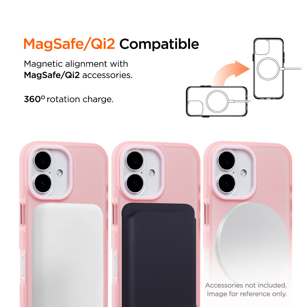Eiger Blizzard Magsafe Case GRS for Apple iPhone 17 in Pink