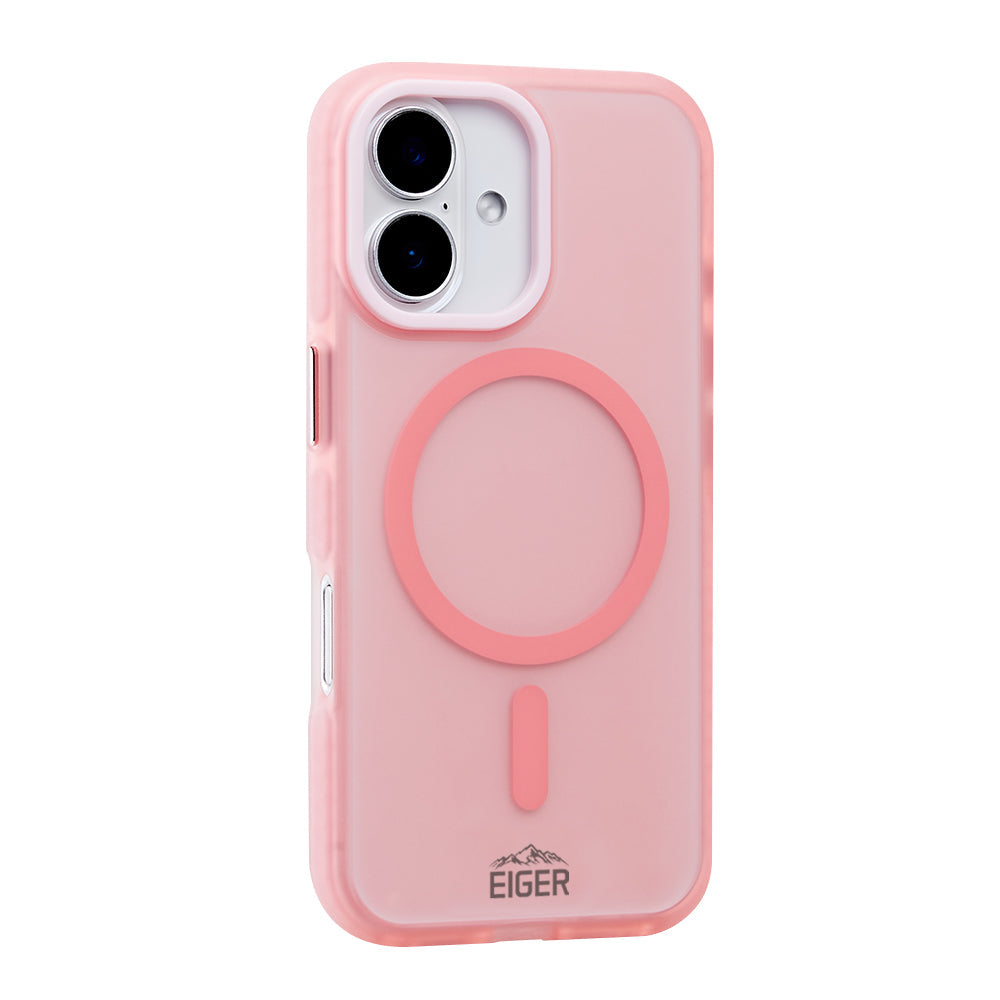 Eiger Blizzard Magsafe Case GRS for Apple iPhone 17 in Pink