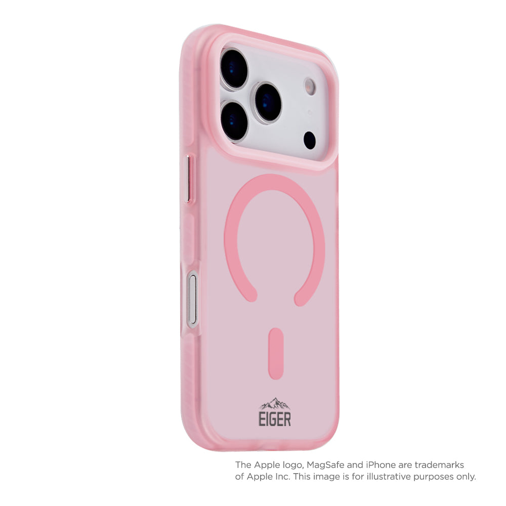 Eiger Blizzard Magsafe Case GRS for Apple iPhone 17 Pro in Pink
