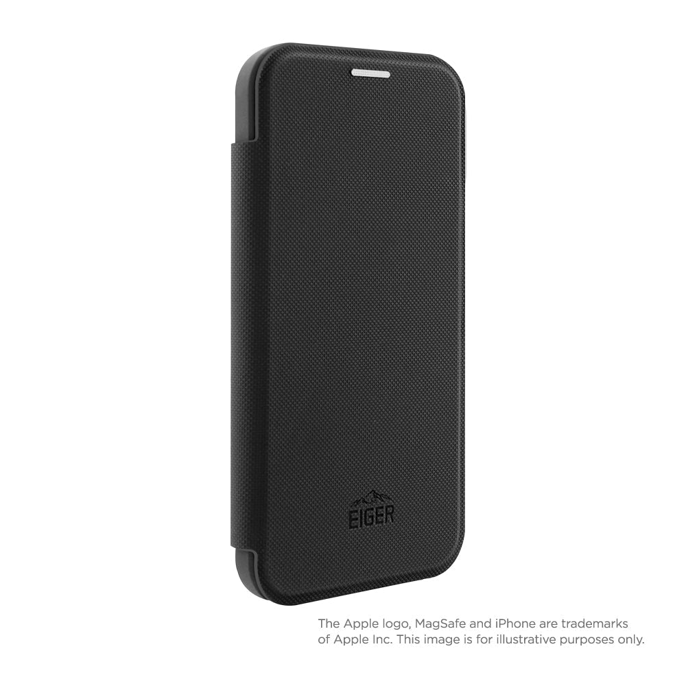 Eiger North Folio Magsafe Case for Apple iPhone 17 Pro in Black