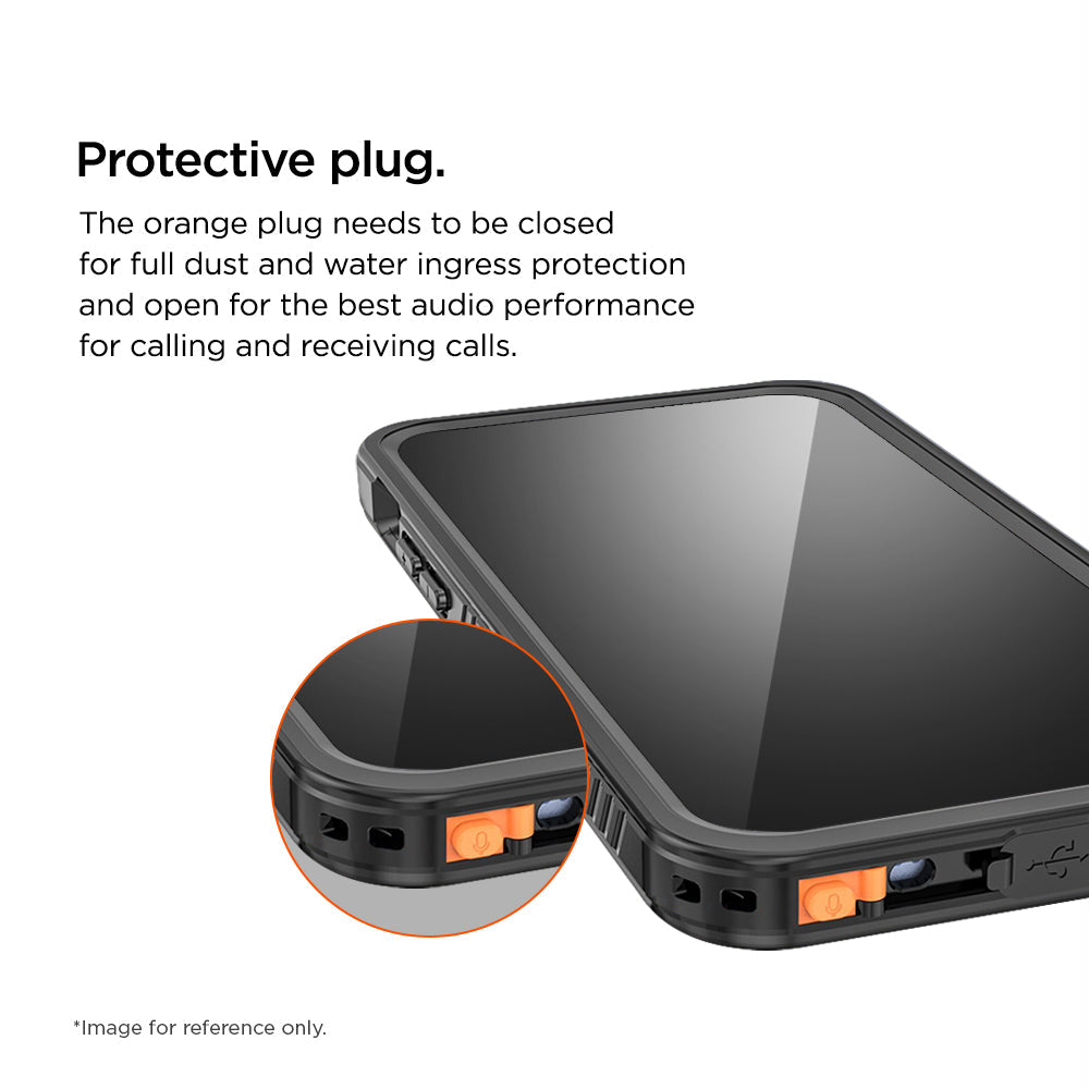 Eiger Avalanche Magsafe Case & Screen Protector for Apple iPhone 17 Pro Max in Black