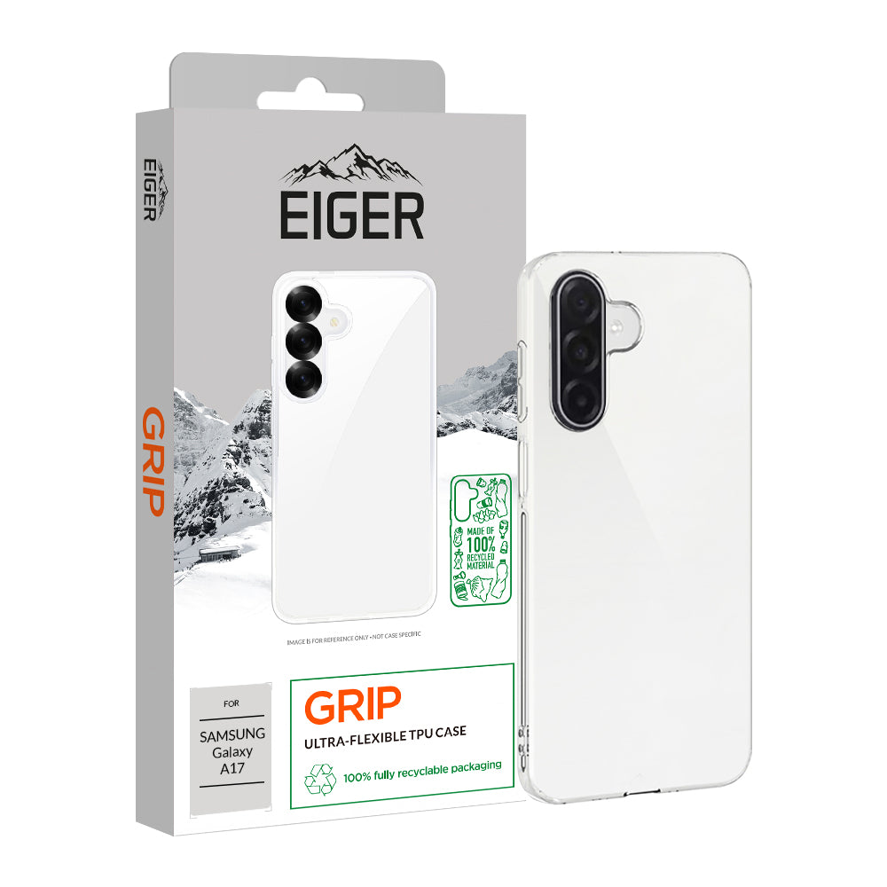 Eiger Grip Case GRS for Samsung Galaxy A17 in Clear