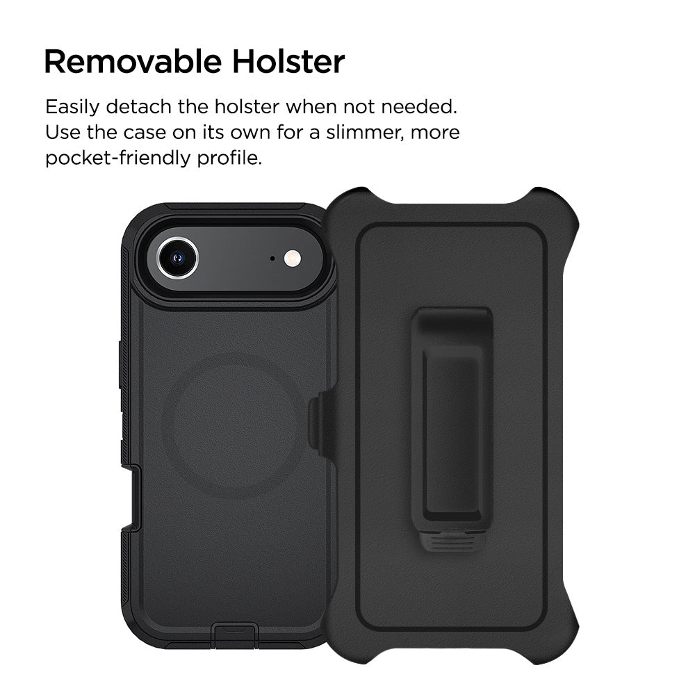 Eiger Boulder Magsafe Case for Apple iPhone Air Black
