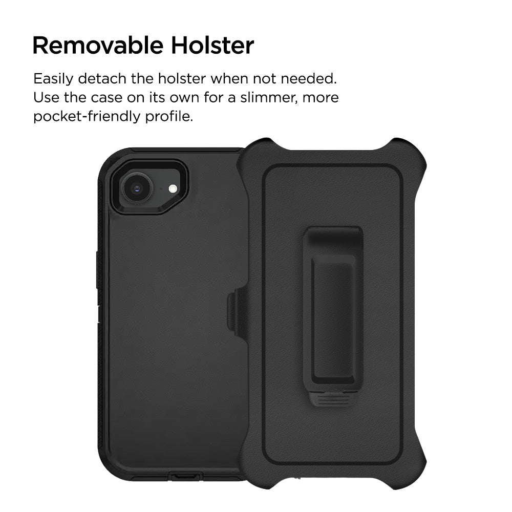 Eiger Boulder Magsafe Case for Apple iPhone 16e Black