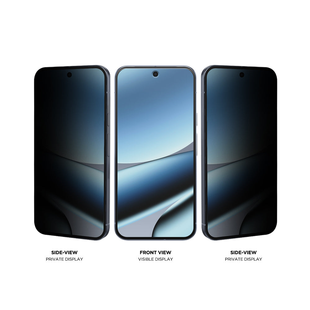 Eiger Mountain Black Privacy Screen Protector GRS for Google Pixel 10 Pro XL/ 9 Pro XL