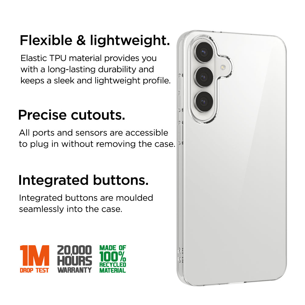 Eiger Grip Case GRS for Samsung Galaxy S26+ in Clear