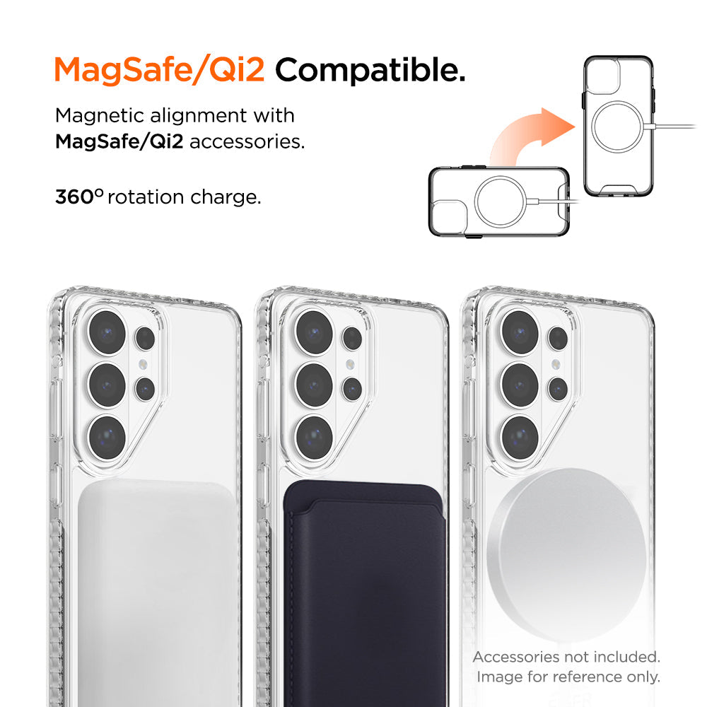 Eiger Ice Grip Magsafe Case GRS for Samsung Galaxy S26 Ultra in Clear