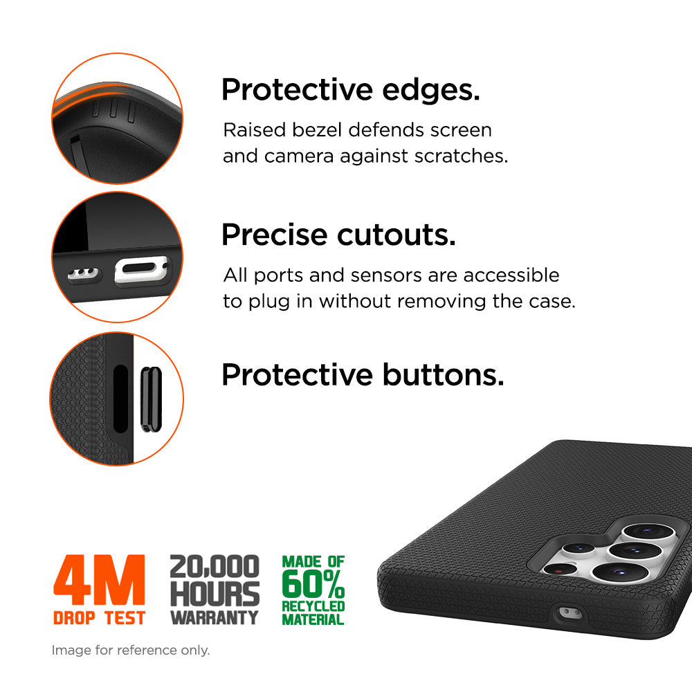 Eiger North Magsafe Case GRS for Samsung Galaxy S26 Ultra in Black