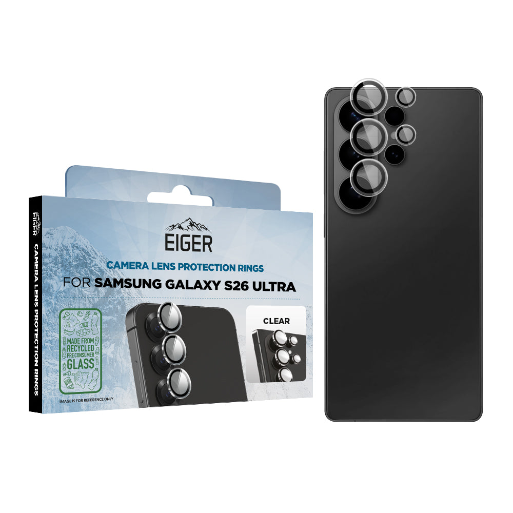 Eiger Mountain Glass LENS RING GRS for Samsung Galaxy S26 Ultra in Clear