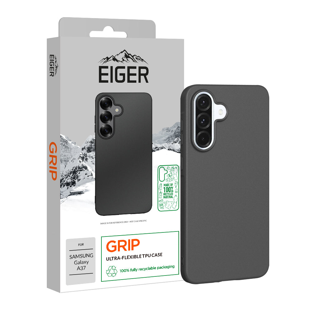 Eiger Grip Case GRS for Samsung Galaxy A37 in Black
