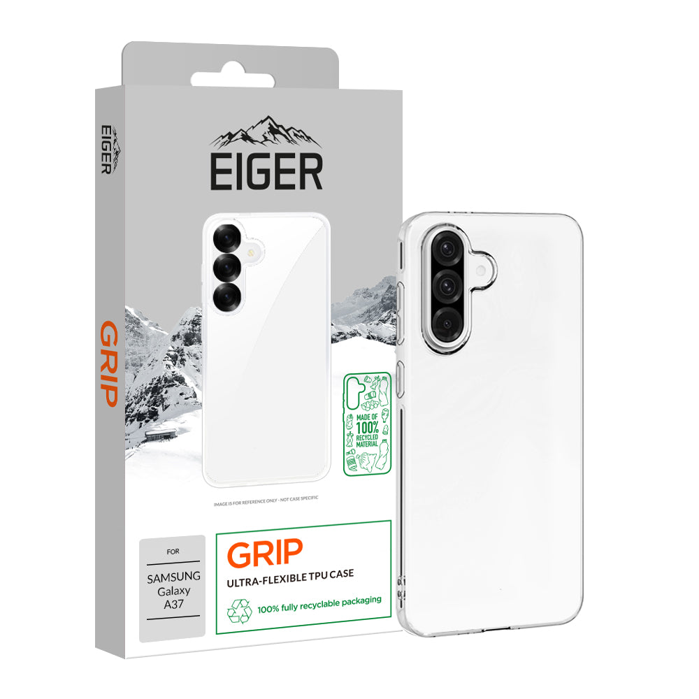 Eiger Grip Case GRS for Samsung Galaxy A37 in Clear