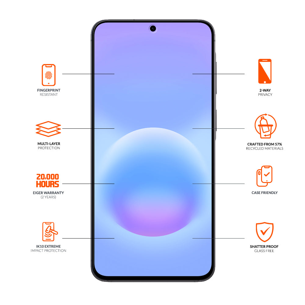 Eiger Mountain IMPACT Privacy Screen Protector