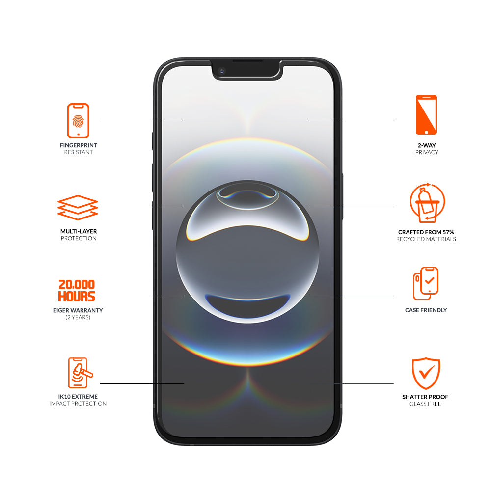 Eiger Mountain IMPACT Privacy Screen Protector