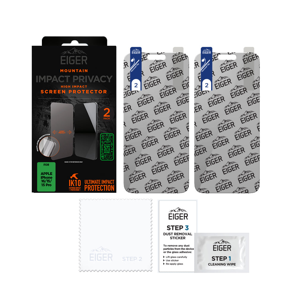 Eiger Mountain IMPACT Privacy Screen Protector