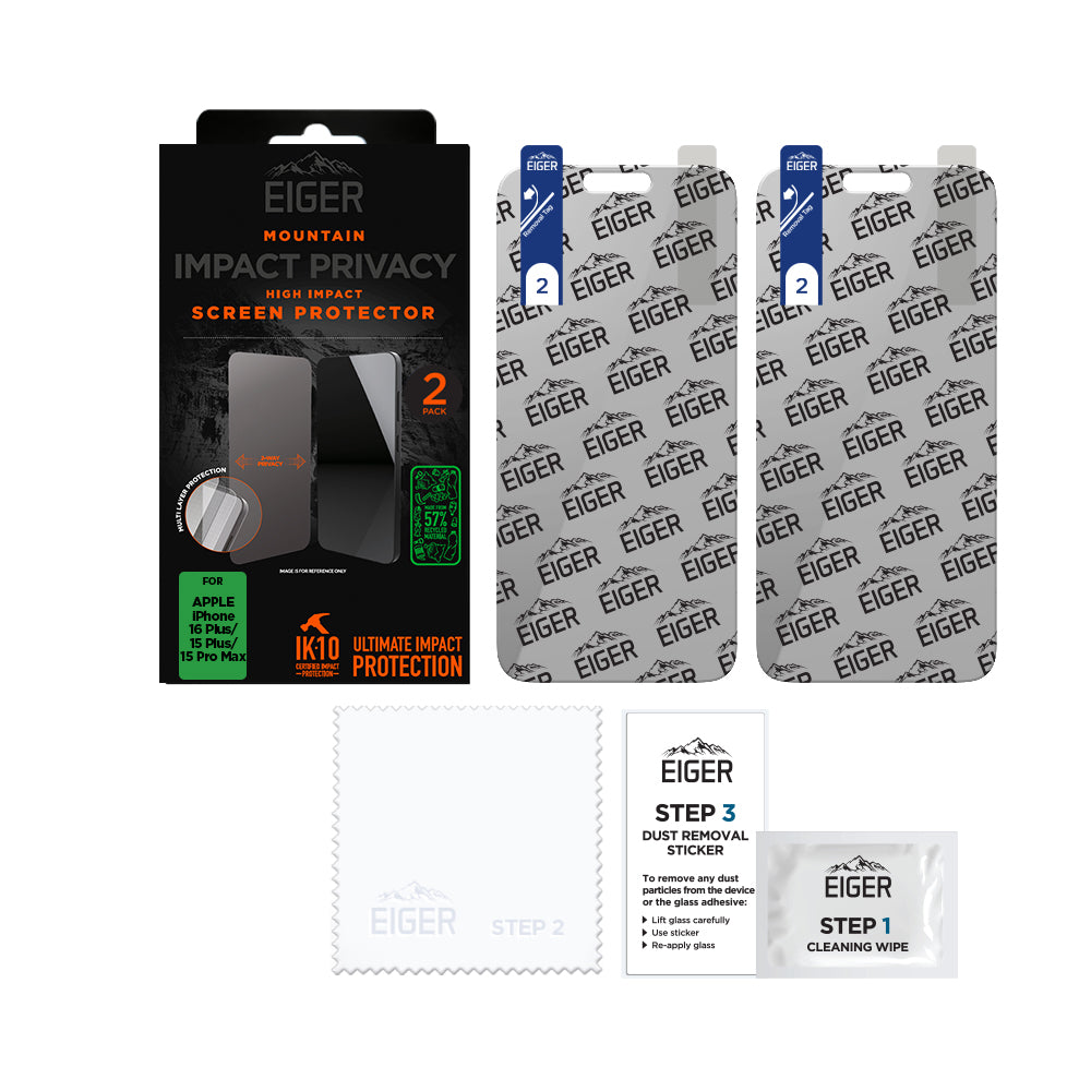 Eiger Mountain IMPACT Privacy Screen Protector
