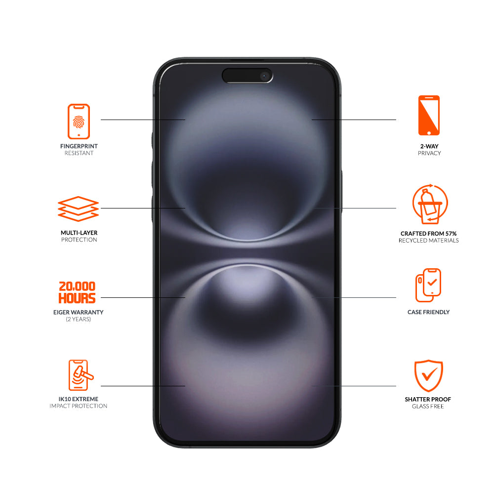 Eiger Mountain IMPACT Privacy Screen Protector