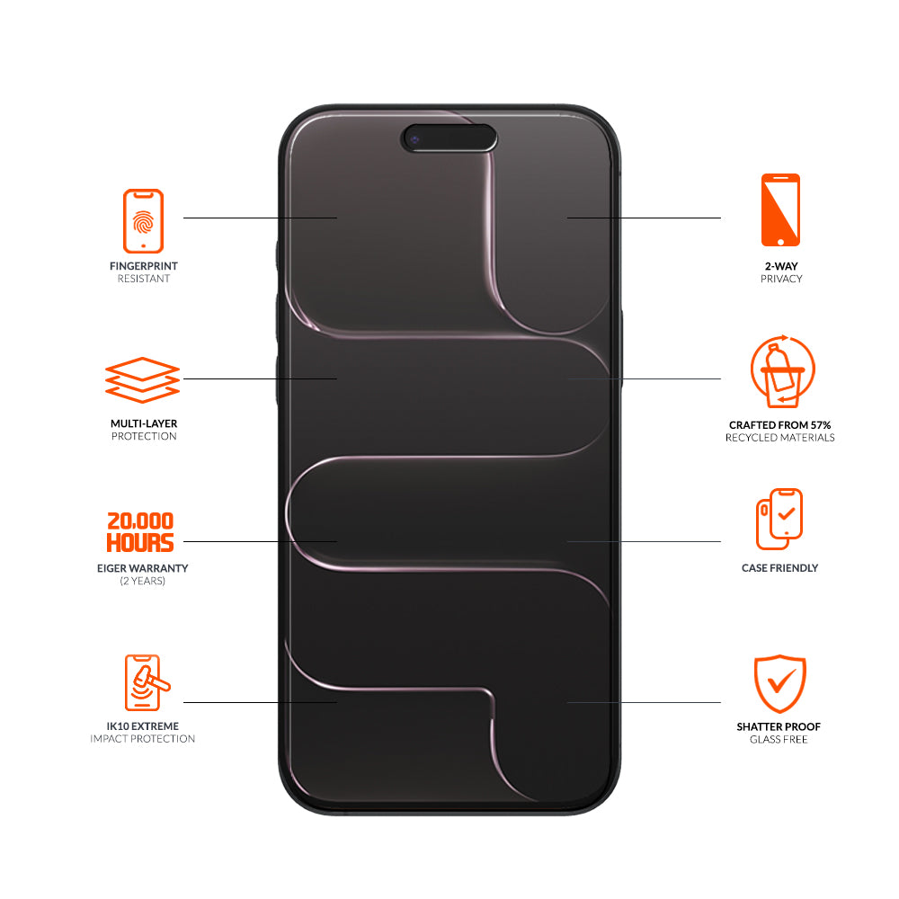 Eiger Mountain IMPACT Privacy Screen Protector