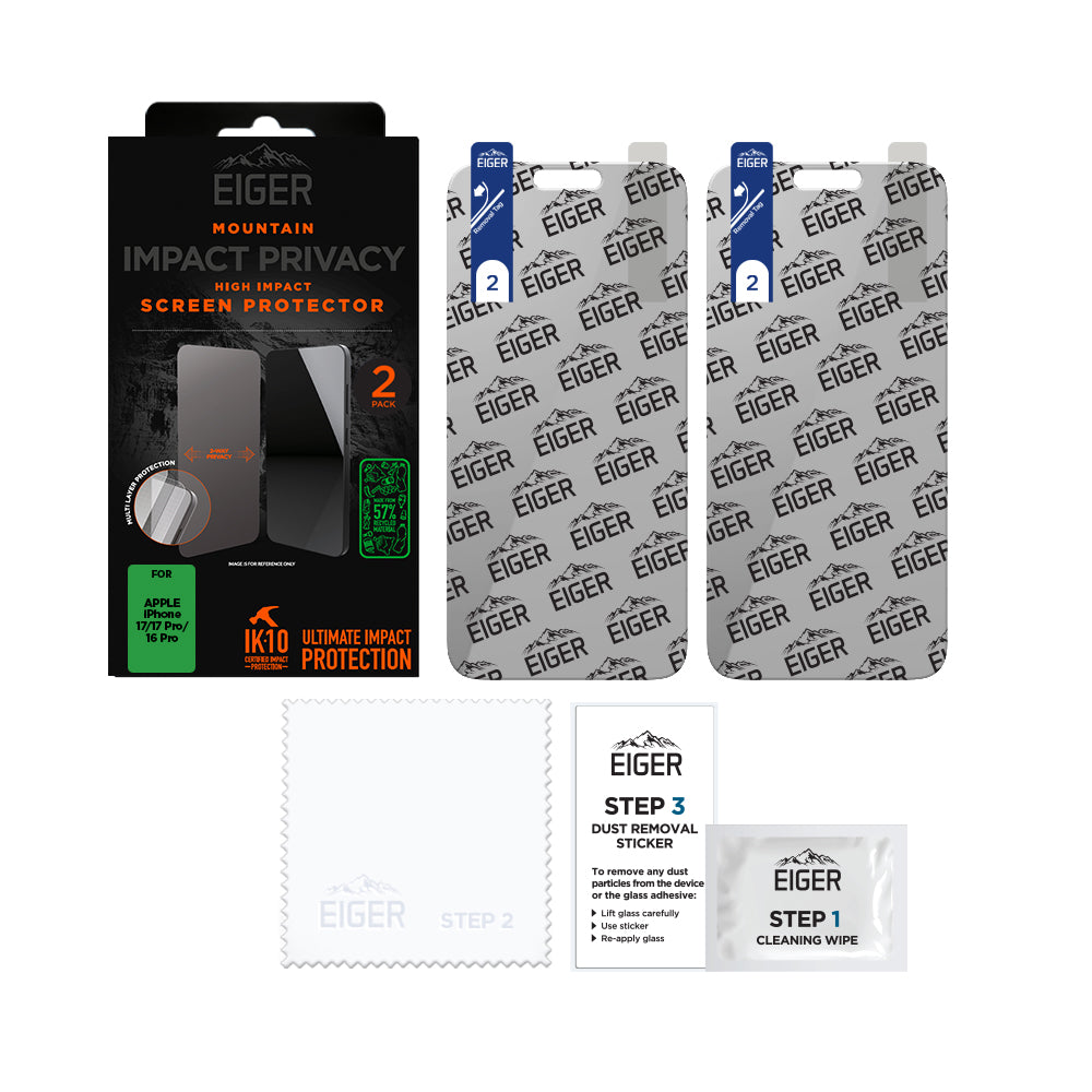 Eiger Mountain IMPACT Privacy Screen Protector